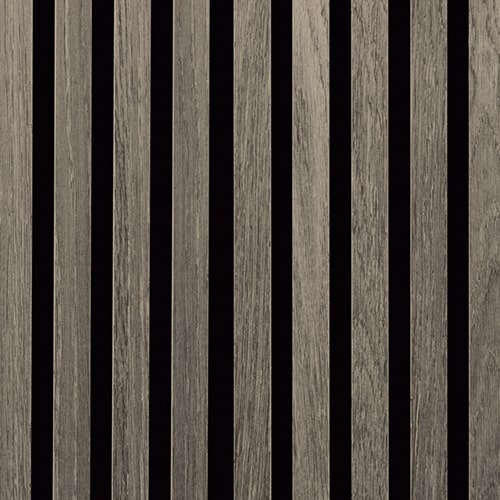 Pannelli acustici in legno 300x60 cm Harmony Premium - Rovere grigio