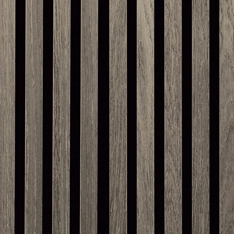 Pannelli acustici in legno 300x60 cm Harmony Premium - Rovere grigio